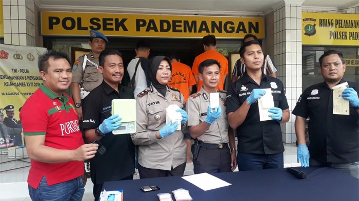 Polsek Pademangan Tangkap 4 Pengedar Sabu